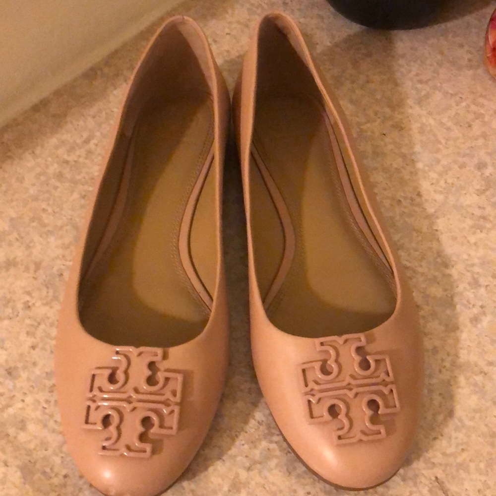 NWT Melinda Flats Nude Tory Burch 9 women’s